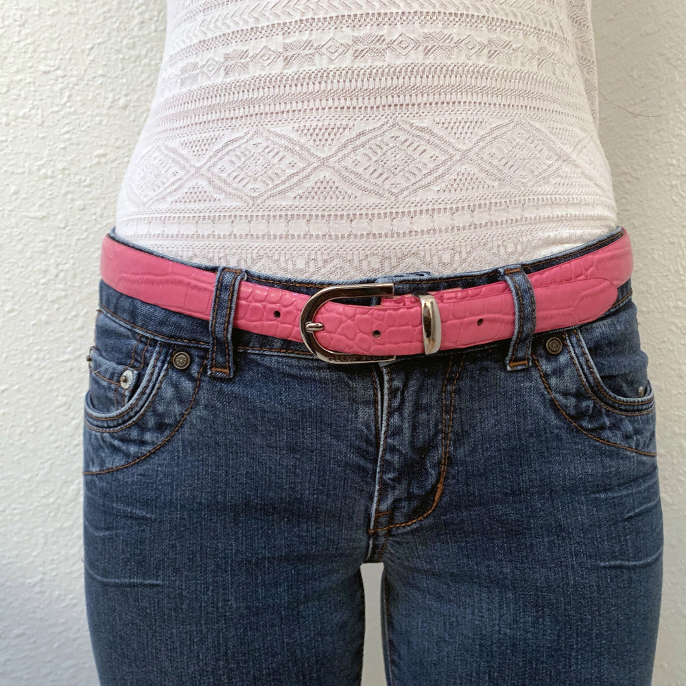 Perry Ellis Genuine Leather Belt Size: M